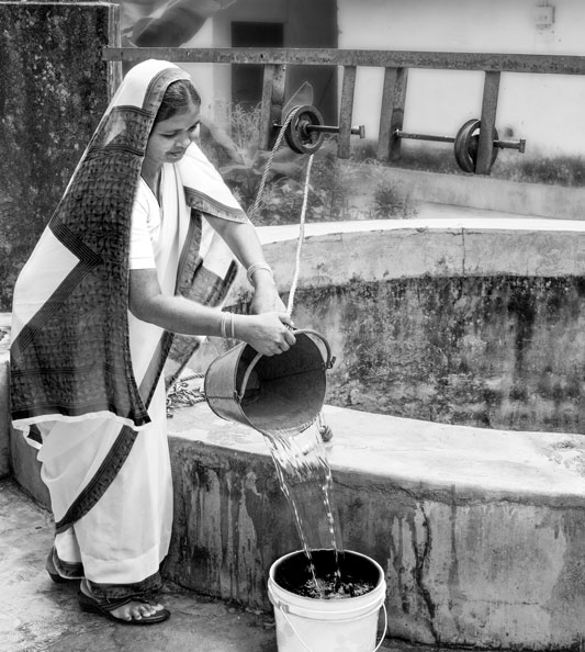Women and Water Needs from Gender Perspective - Taking water for drinking and domestic purposes - Khunti district, Jharkhand